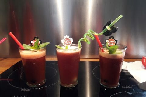 Cliquez pour zoomer ! Mojito fraise Thermomix par Fanny