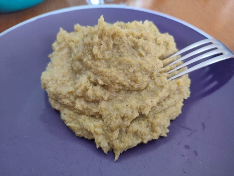 Cliquez pour zoomer ! Purée de brocolis et pommes de terre Thermomix par AudreyStn