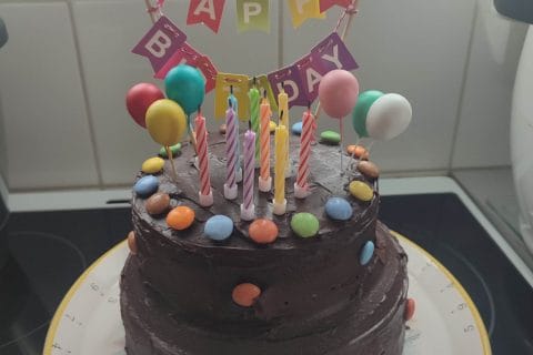 Cliquez pour zoomer ! Gâteau au chocolat des écoliers Thermomix par AudreyStn