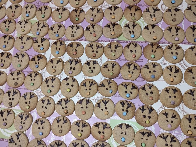 Cliquez pour zoomer ! Sablés rennes de Noël Thermomix par AudreyStn