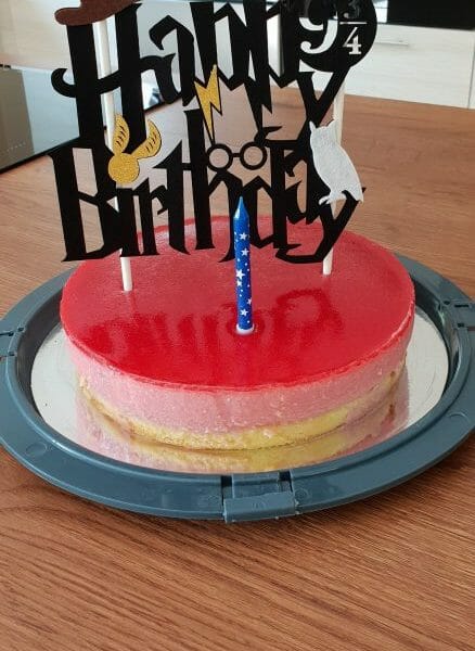 Cliquez pour zoomer ! Bavarois aux framboises Thermomix par Lisou42