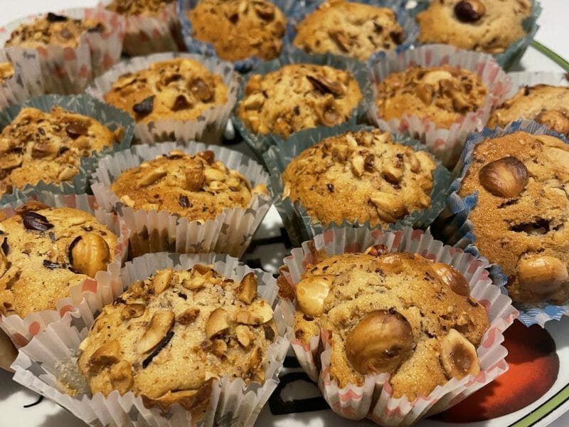 Cliquez pour zoomer ! Muffins aux noisettes Thermomix par aadrey