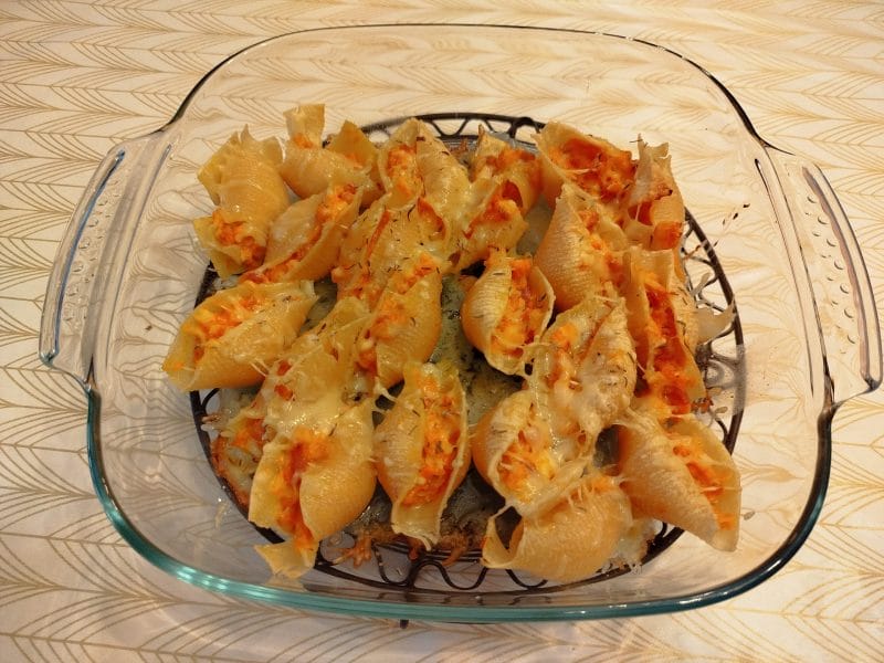 Cliquez pour zoomer ! Conchiglioni au potiron Thermomix par grandedelph