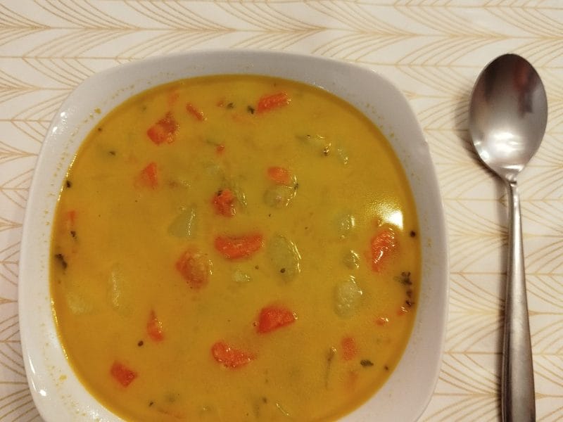 Cliquez pour zoomer ! Soupe rustique de pommes de terre Thermomix par grandedelph