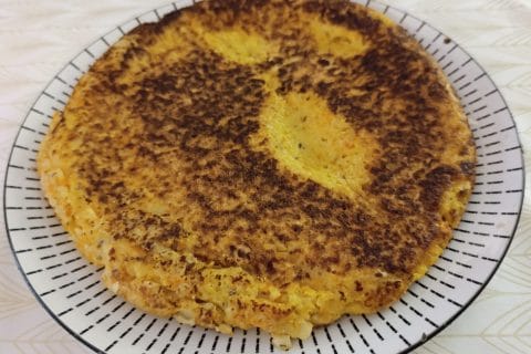 Cliquez pour zoomer ! Galette de légumes et saumon fumé Thermomix par grandedelph