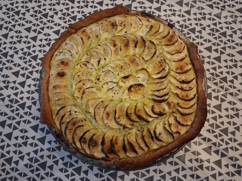 Cliquez pour zoomer ! Tarte courgettes et ricotta Thermomix par grandedelph
