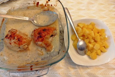 Cliquez pour zoomer ! Pollo al ajillo Thermomix par grandedelph