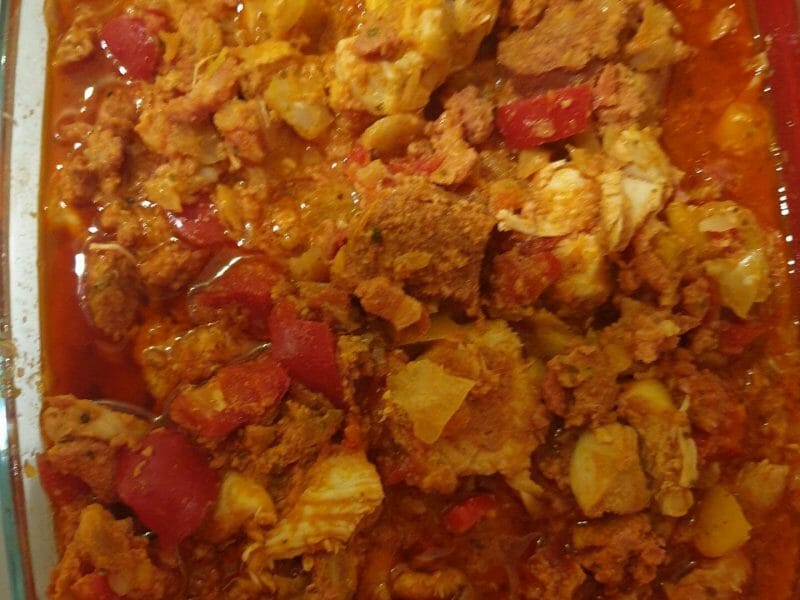 Cliquez pour zoomer ! Sauté de poulet au chorizo Thermomix par drinebou