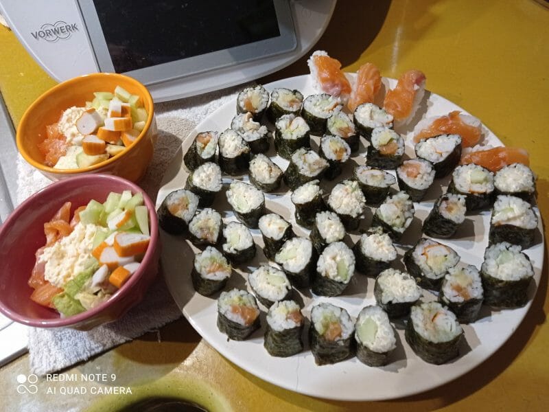 Cliquez pour zoomer ! Sushis Thermomix par aureliehmm
