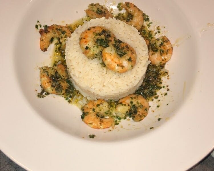 Cliquez pour zoomer ! Crevettes à l’ail Thermomix par lorene69