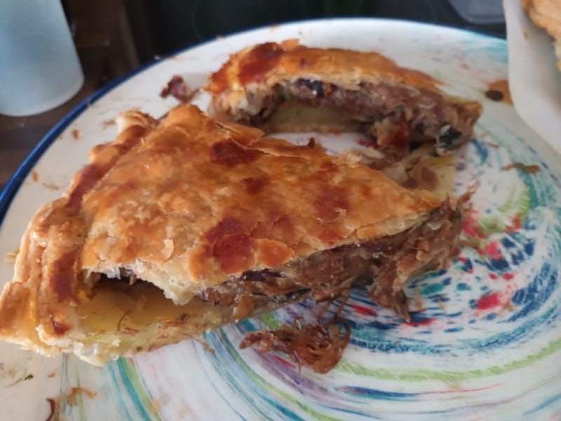 Cliquez pour zoomer ! Tourte aux cuisses de canard confites et champignons Thermomix par mariethermo