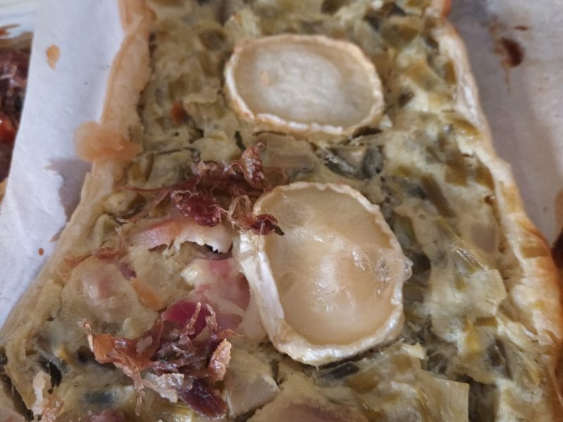 Cliquez pour zoomer ! Tarte aux poireaux Thermomix par mariethermo