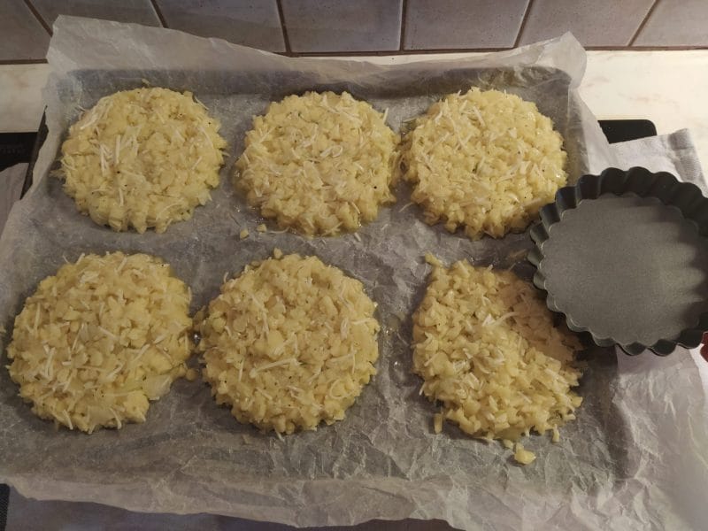 Cliquez pour zoomer ! Galettes de pommes de terre au four Thermomix par rach89