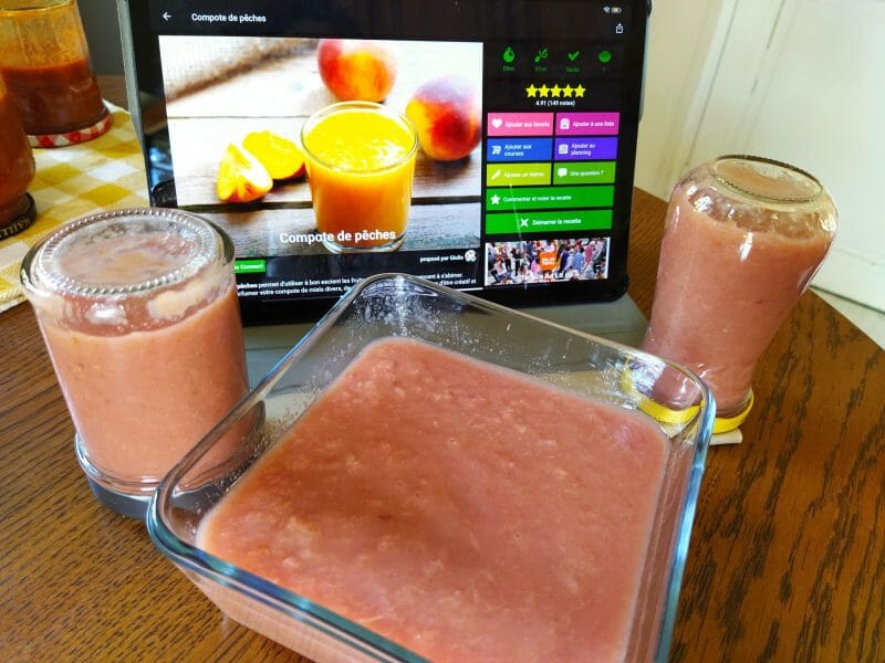 Cliquez pour zoomer ! Compote de pêches Thermomix par rach89