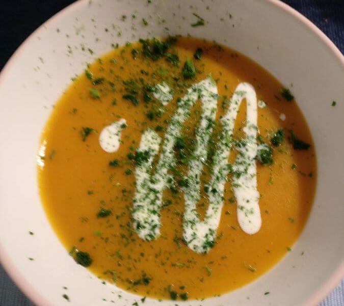 Cliquez pour zoomer ! Velouté de lentilles corail Thermomix par Mad2moizelle