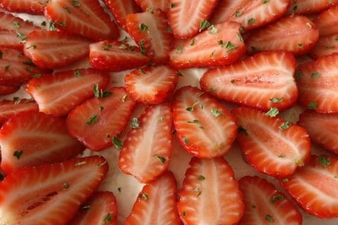 Cliquez pour zoomer ! Tarte aux fraises sans cuisson Thermomix par Mad2moizelle