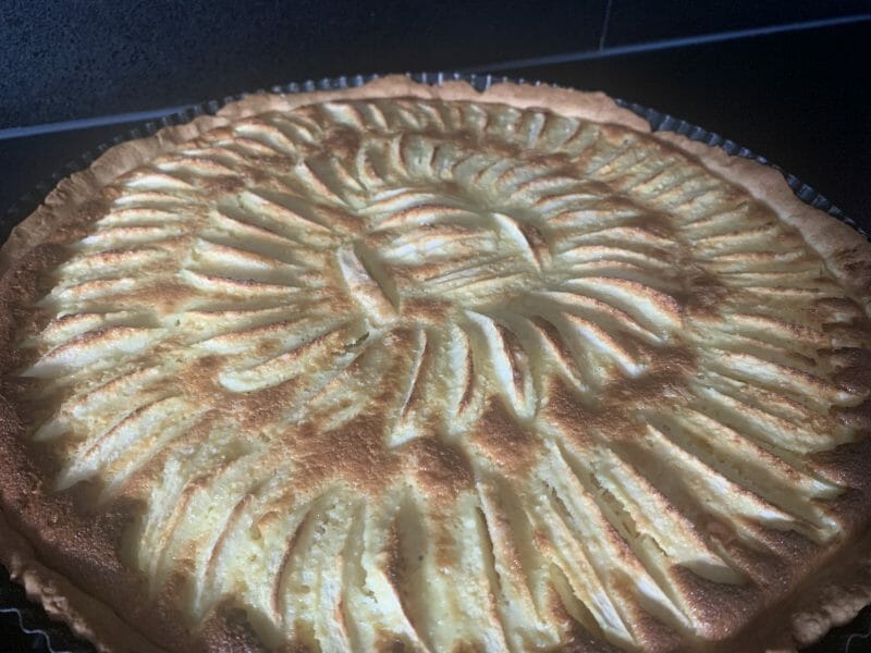 Tarte normande aux pommes Thermomix par Isaweb