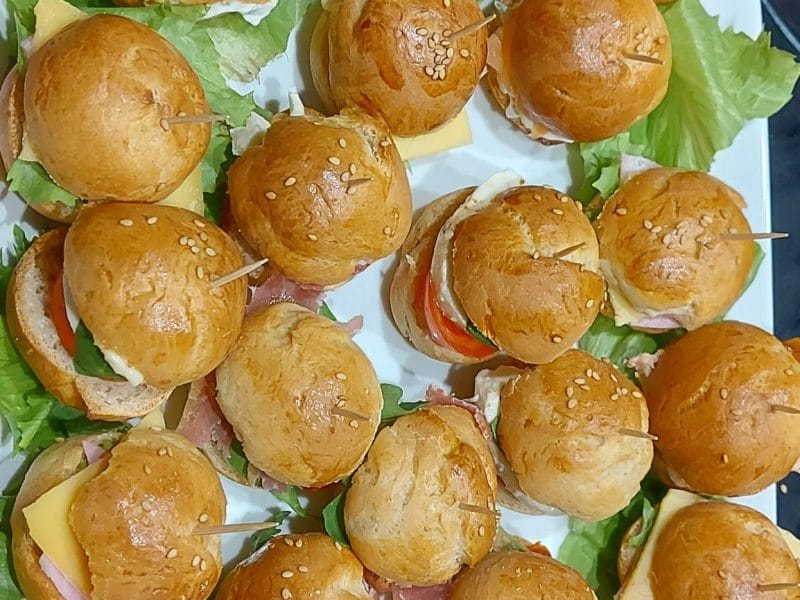 Cliquez pour zoomer ! Mini burgers Thermomix par Isa Rbn