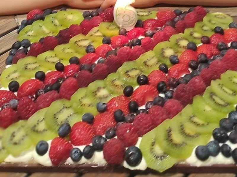 Cliquez pour zoomer ! Tarte aux fraises sans cuisson Thermomix par Miloune87