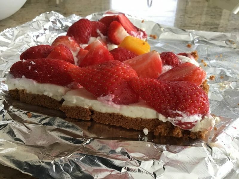 Cliquez pour zoomer ! Tarte aux fraises sans cuisson Thermomix par Sosilo
