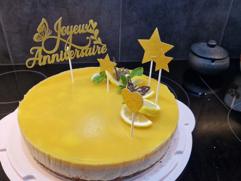 Cliquez pour zoomer ! Bavarois au citron Thermomix par karine_298