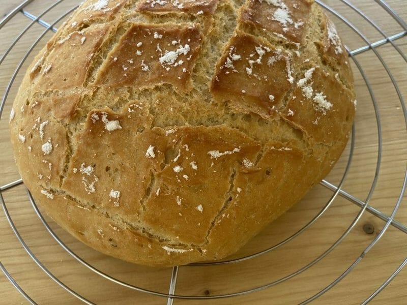 Cliquez pour zoomer ! Pain Cocotte Thermomix par madou83