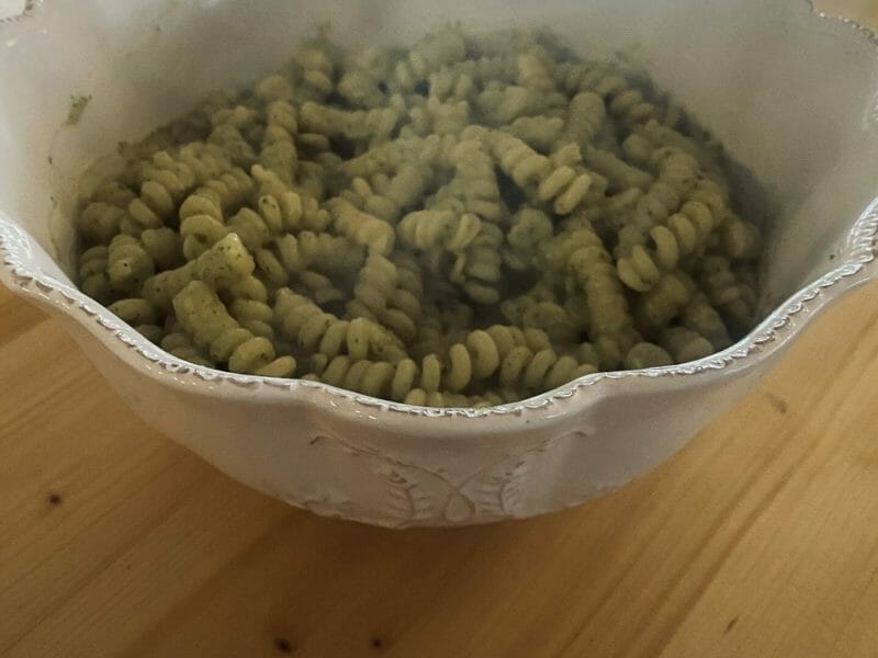 Cliquez pour zoomer ! Farfalle à la crème de courgettes Thermomix par madou83