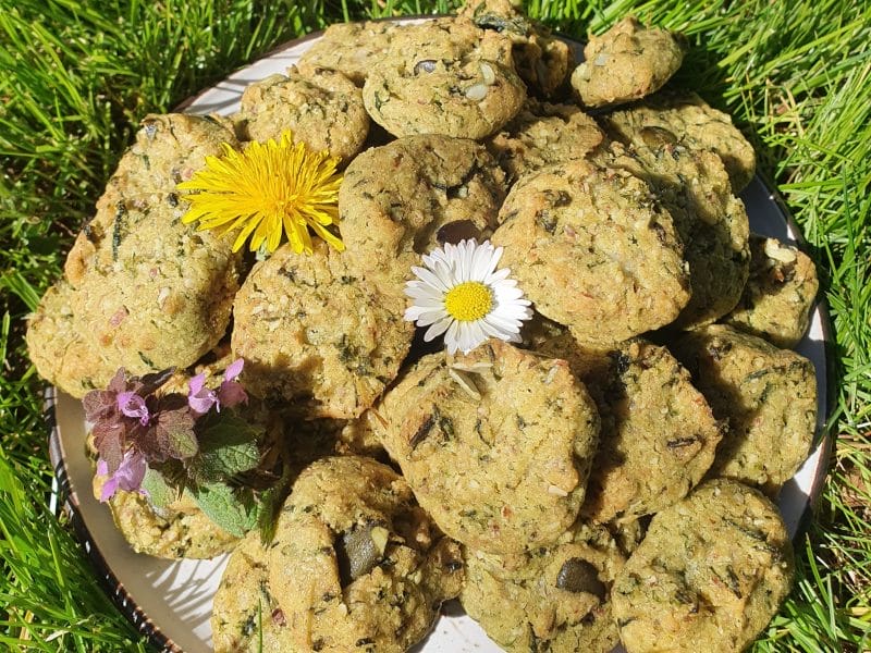 Cliquez pour zoomer ! Sablés apéritifs ail des ours et beaufort Thermomix par iza4