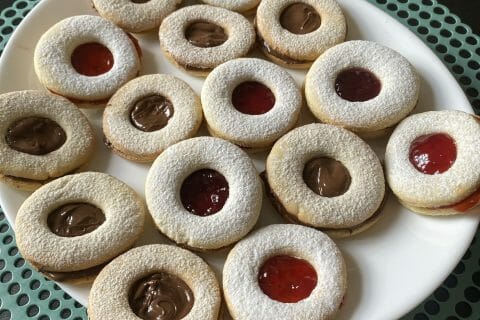Cliquez pour zoomer ! Sablés à la confiture Thermomix par cacopat