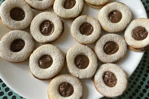 Cliquez pour zoomer ! Sablés à la confiture Thermomix par cacopat