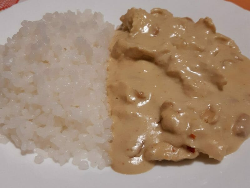 Cliquez pour zoomer ! Effiloché de poulet aux cacahuètes Thermomix par katacombe02