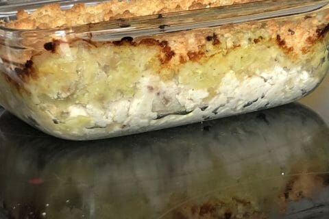 Cliquez pour zoomer ! Crumble poulet, courgettes et parmesan Thermomix par audrey0169