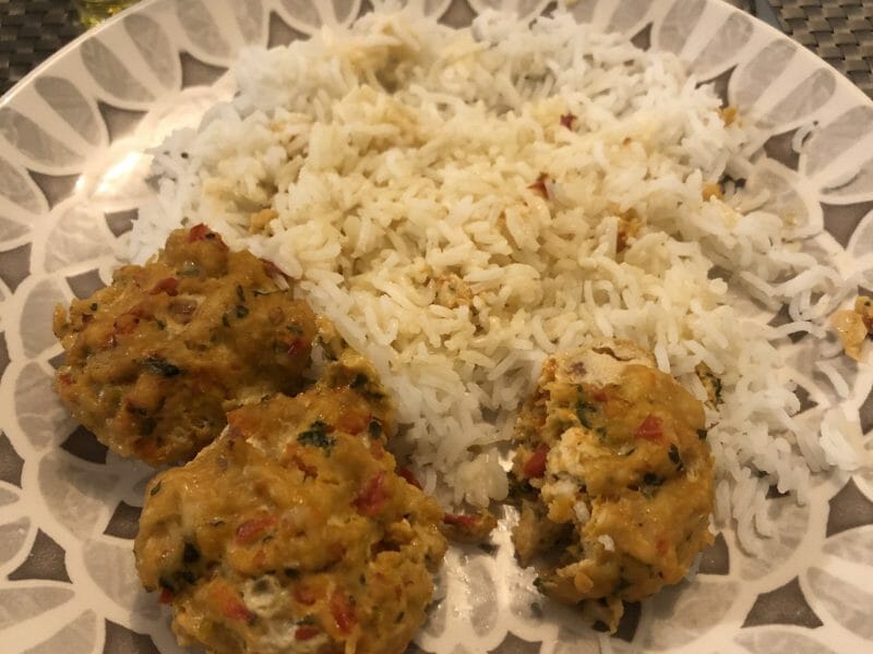 Cliquez pour zoomer ! Boulettes de poulet Thaï Thermomix par selyne_2