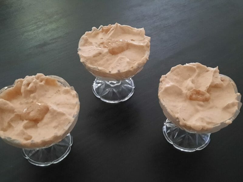 Cliquez pour zoomer ! Mousse de pêches blanches Thermomix par 1angespass