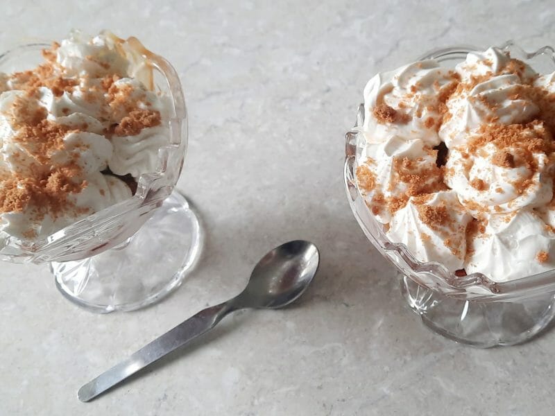 Cliquez pour zoomer ! Verrines pommes caramel et spéculoos Thermomix par 1angespass