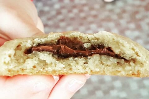 Cliquez pour zoomer ! Cookies fourrés au nutella au Thermomix