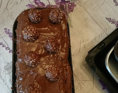Cliquez pour zoomer ! Bûche Ferrero Rocher Thermomix par Cynthia17