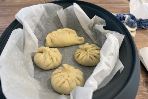 Cliquez pour zoomer ! Wang mandu – petits pains farcis à la vapeur Thermomix par takamina75