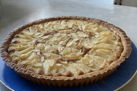 Cliquez pour zoomer ! Tarte aux poires sur lit de chocolat Thermomix par takamina75