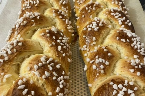 Cliquez pour zoomer ! Brioche tressée à la mie filante Thermomix par takamina75