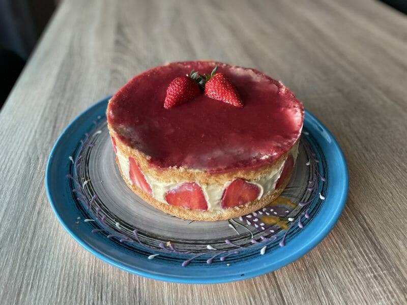 Cliquez pour zoomer ! Fraisier Thermomix par Aurele038
