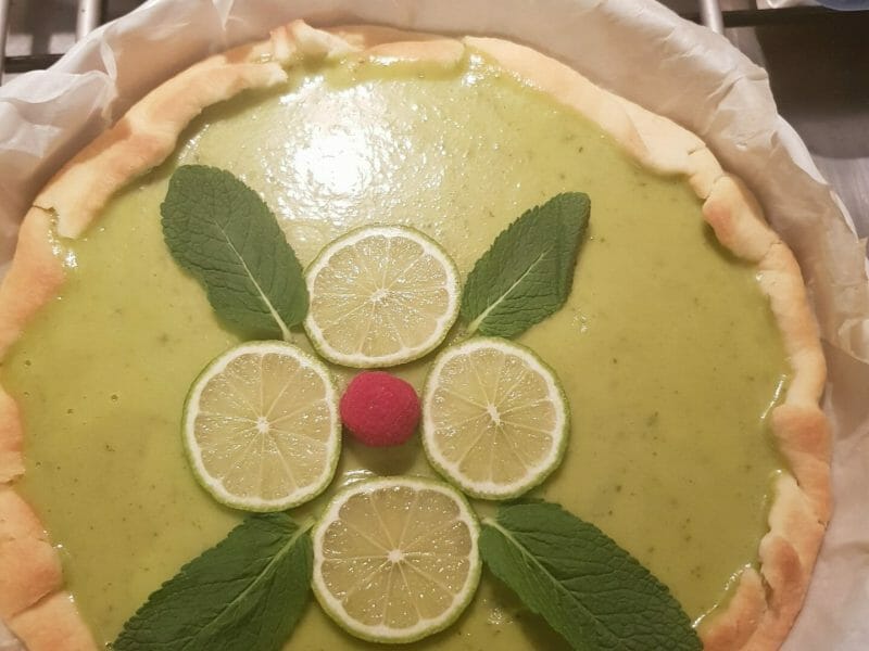 Cliquez pour zoomer ! Tarte mojito Thermomix par ane