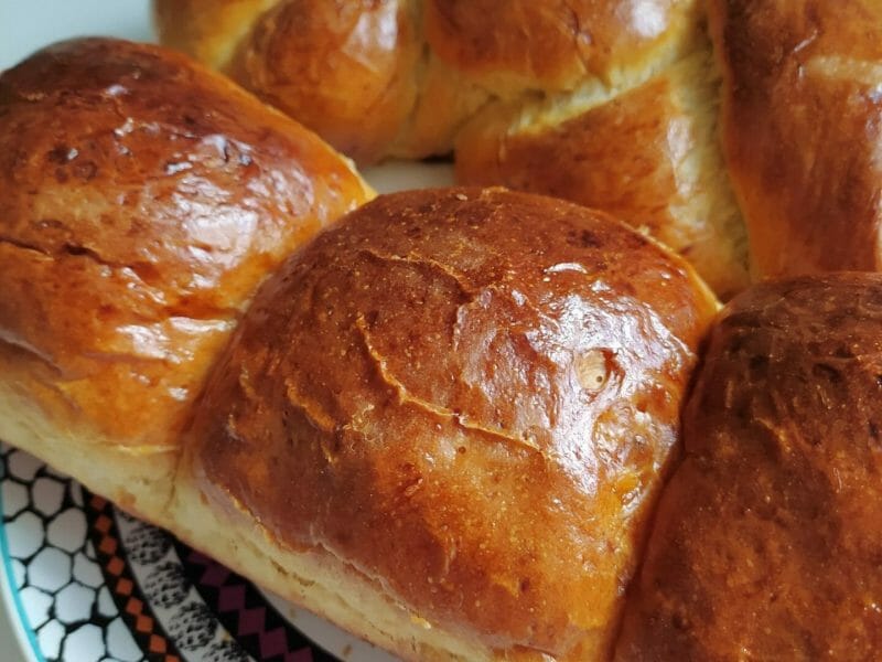 Cliquez pour zoomer ! Brioche tressée à la mie filante Thermomix par maela_63