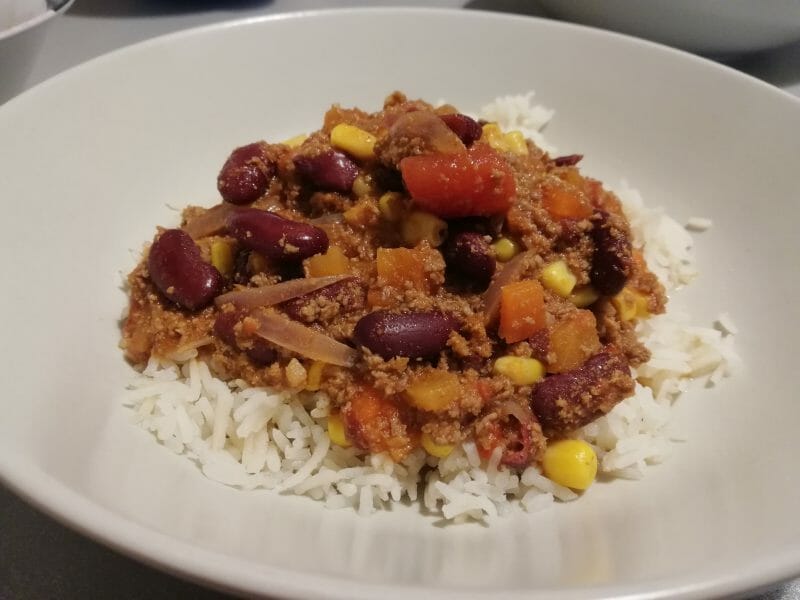 Cliquez pour zoomer ! Chili con carne Thermomix par rdz00