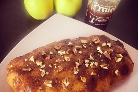 Cliquez pour zoomer ! Apfelstrudel (Strudel aux pommes) au Thermomix