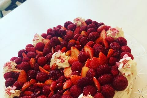 Cliquez pour zoomer ! Shortcake aux fraises au Thermomix