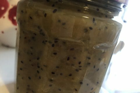 Cliquez pour zoomer ! Confiture kiwis bananes au Thermomix