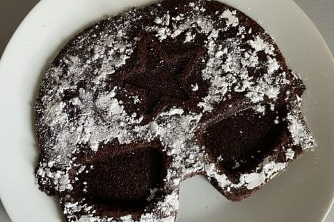 Cliquez pour zoomer ! Kladdkaka – Gâteau au chocolat suédois Thermomix par marjolainepds