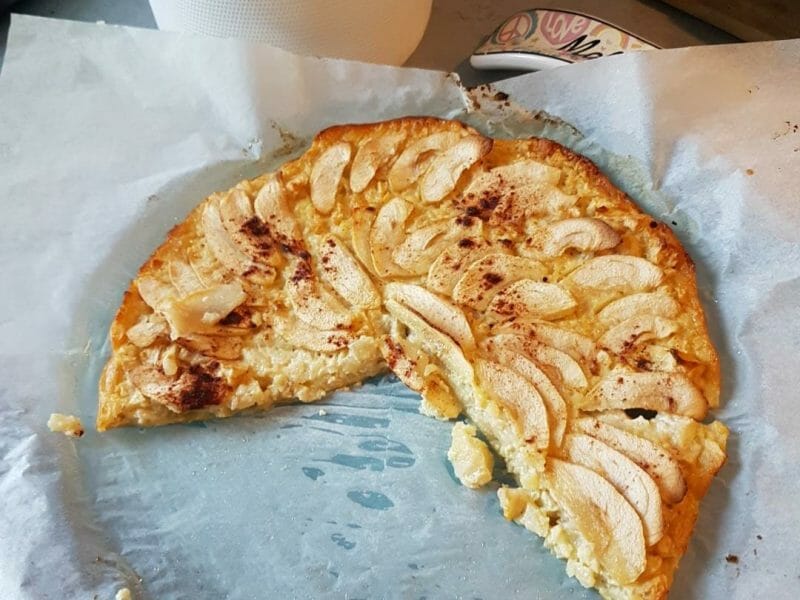 Cliquez pour zoomer ! Tarte aux pommes sans pâte Thermomix par rouminette