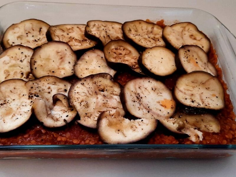 Cliquez pour zoomer ! Moussaka de lentilles corail Thermomix par fany_15